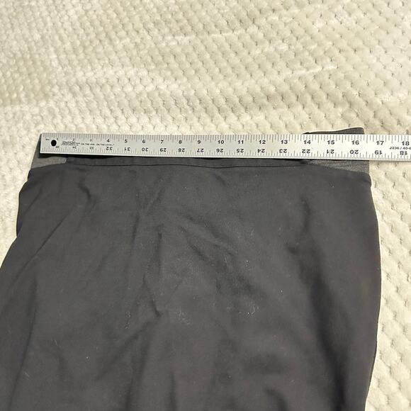 Ingrid & Isabel Mini Pencil Skirt Women's Small Maternity Black Elastic Waist - Picture 6 of 8